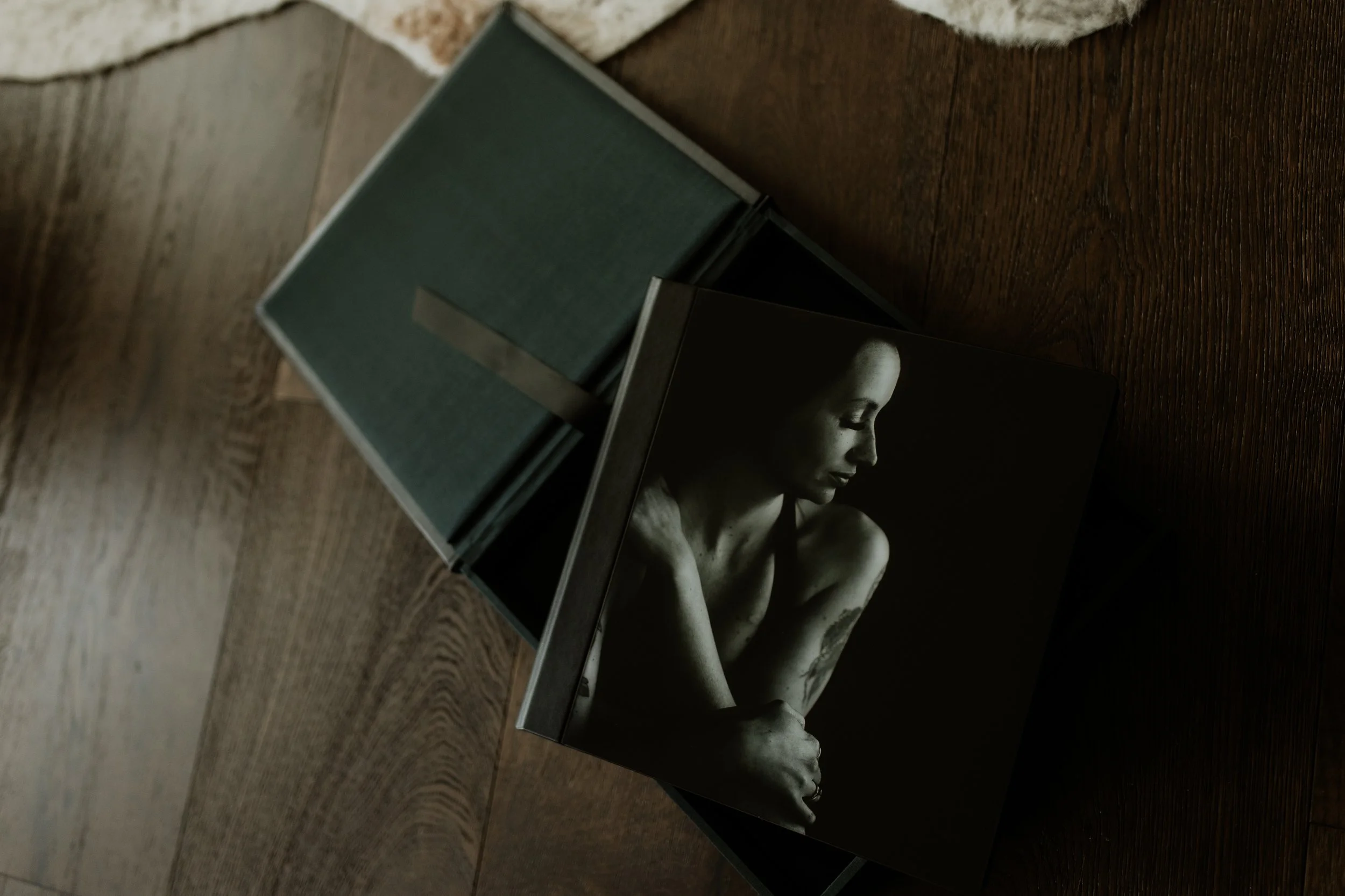 Cornish Maine Boudoir Photographer // Let An Album Tell The Story Of Your Boudoir Experience