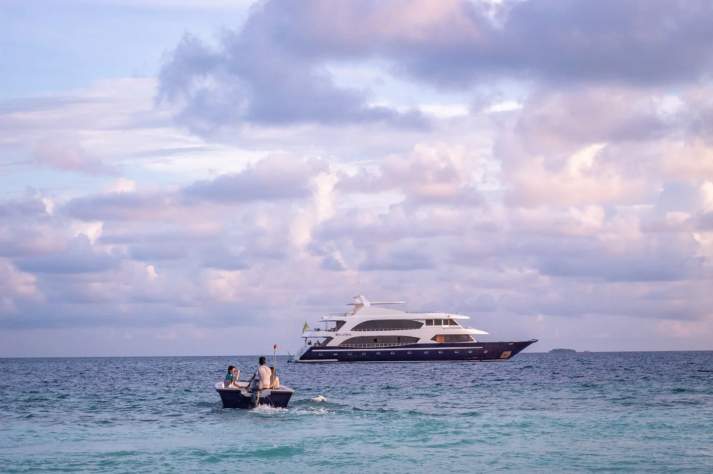 All aboard the Duke of York 🚢

This is home for our 8-day Maldives retreat in November 2026. 

She's a handcrafted motor yacht &mdash; three decks, 12 ensuite, air-conditioned cabins, indoor and outdoor lounges and an outdoor dining area overlooking