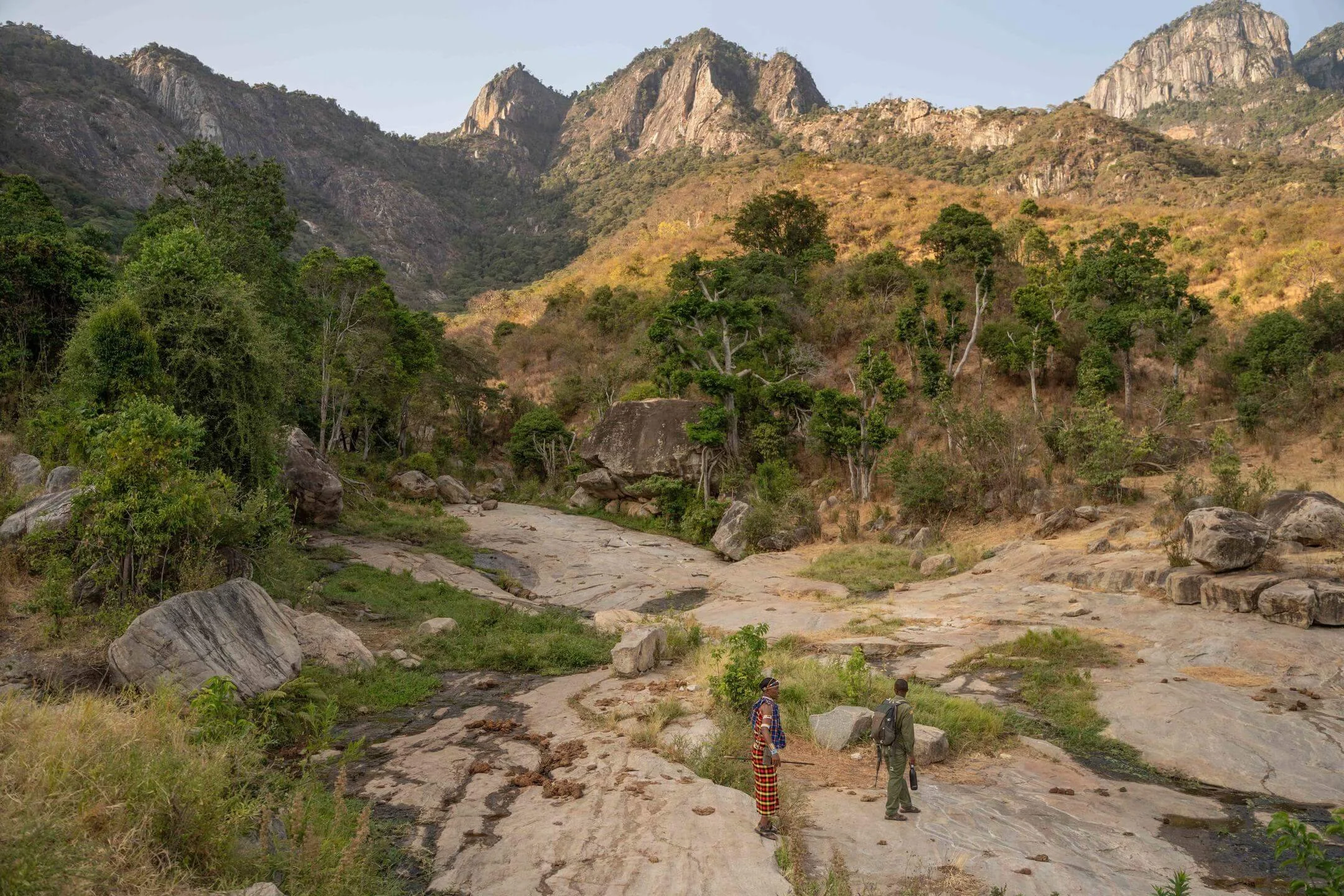 Bush walk at Sarara in Northern Kenya