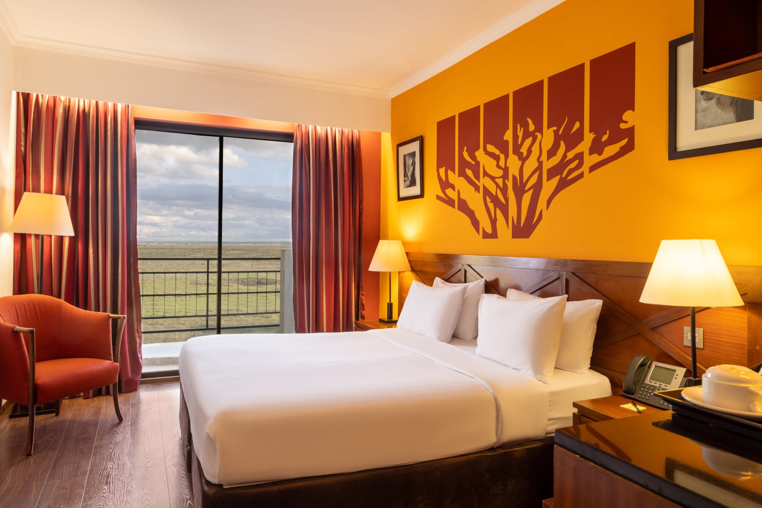 Cosy room at The Ole Sereni Hotel, Nairobi