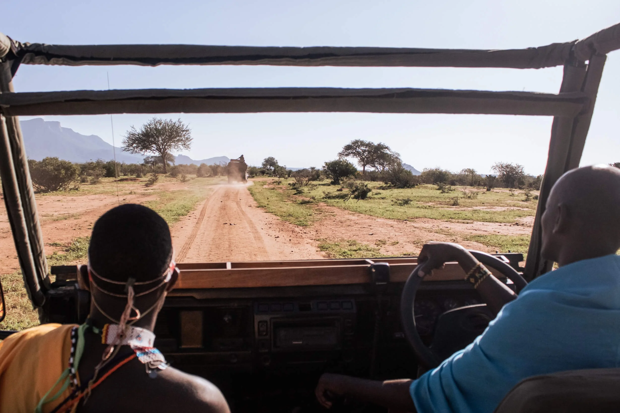 Game drive with Sarara Lodge in Northern Kenya on your 8-day Kenya safari