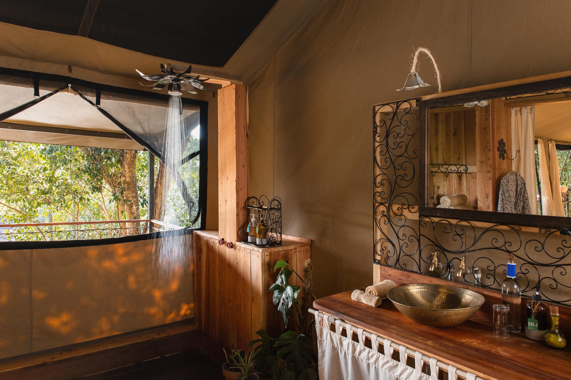Bathroom at Serian The Original luxury tented camp, Masai Mara