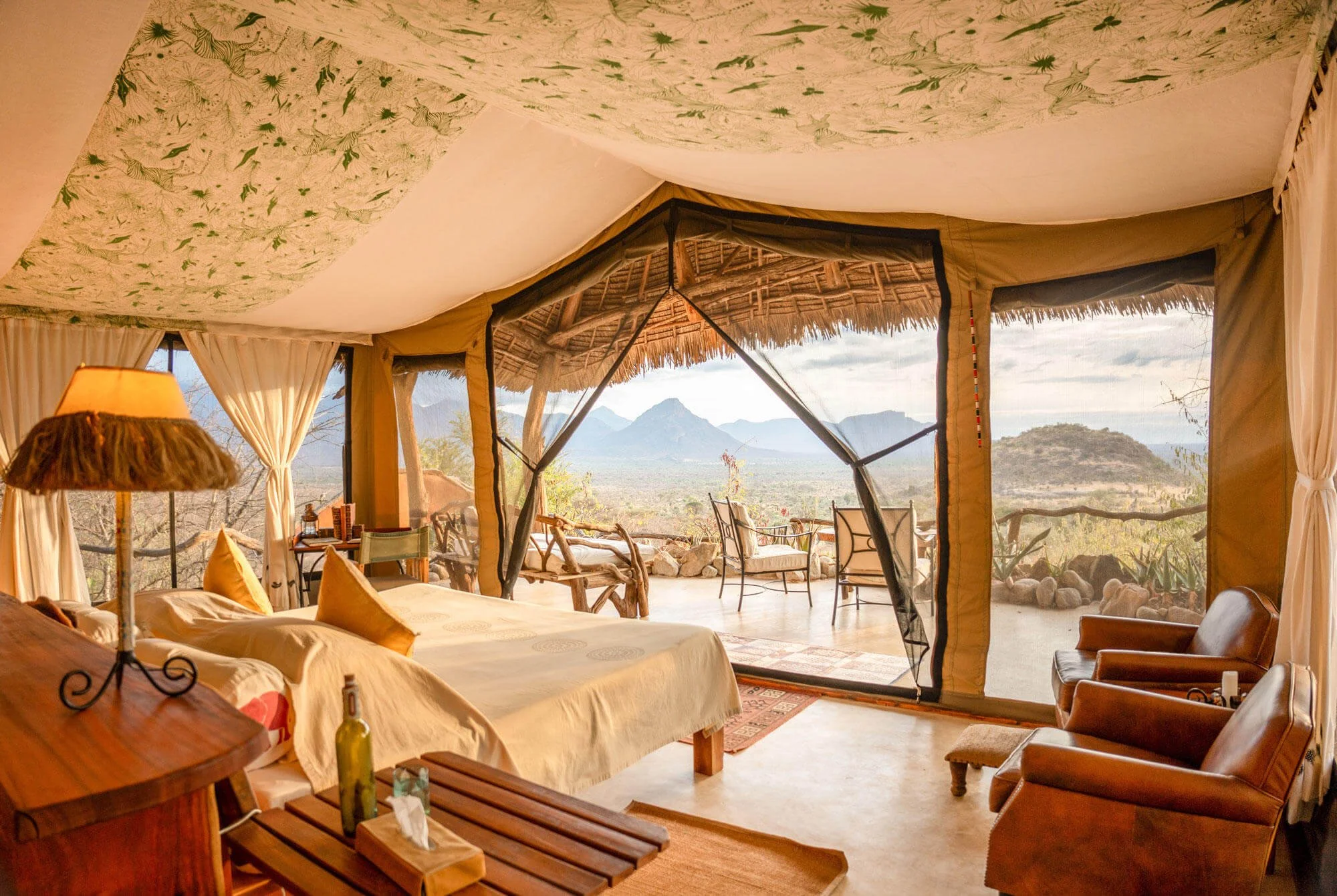 Room at Sarara Lodge, Northern Kenya
