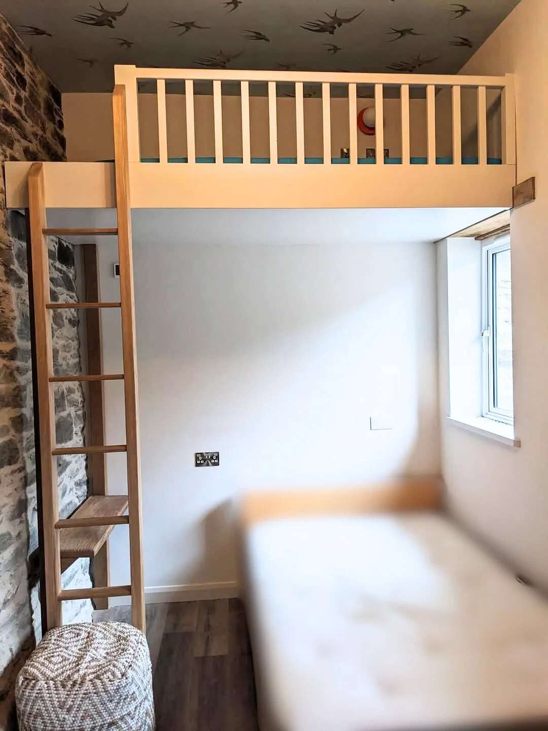 Handmade Mezzanine Bunk Bed