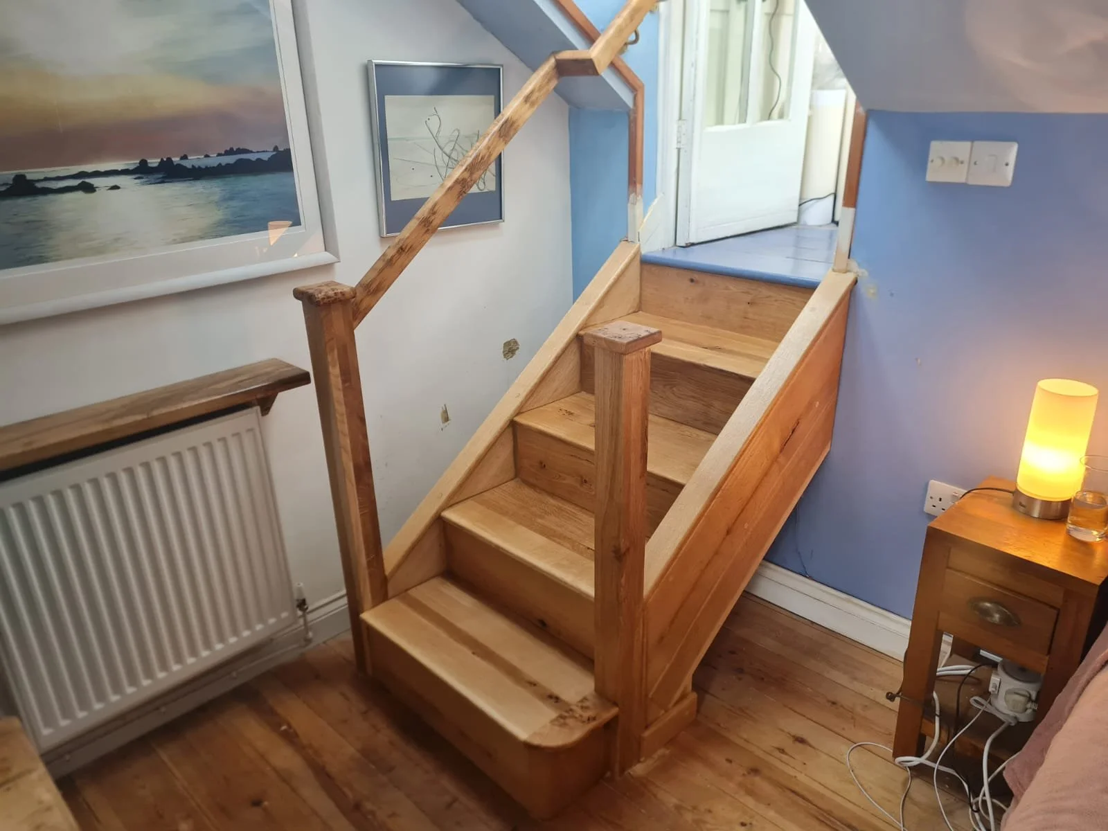 Handmade stairs 
