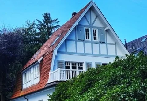 Maler-Fassadenarbeiten in Hamburg Eimsbüttel von Ihrem Malerfachbetrieb BASIL.
