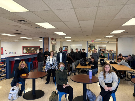 PSC President Catamount Chat Tour - Musselman High School, Martinsburg High School