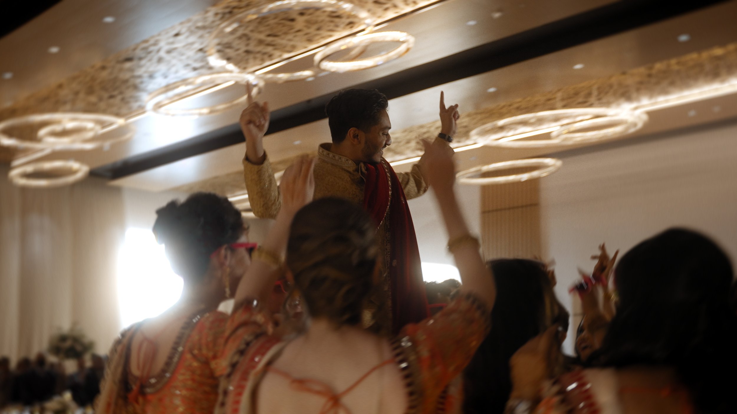 groom parties at wedding reception