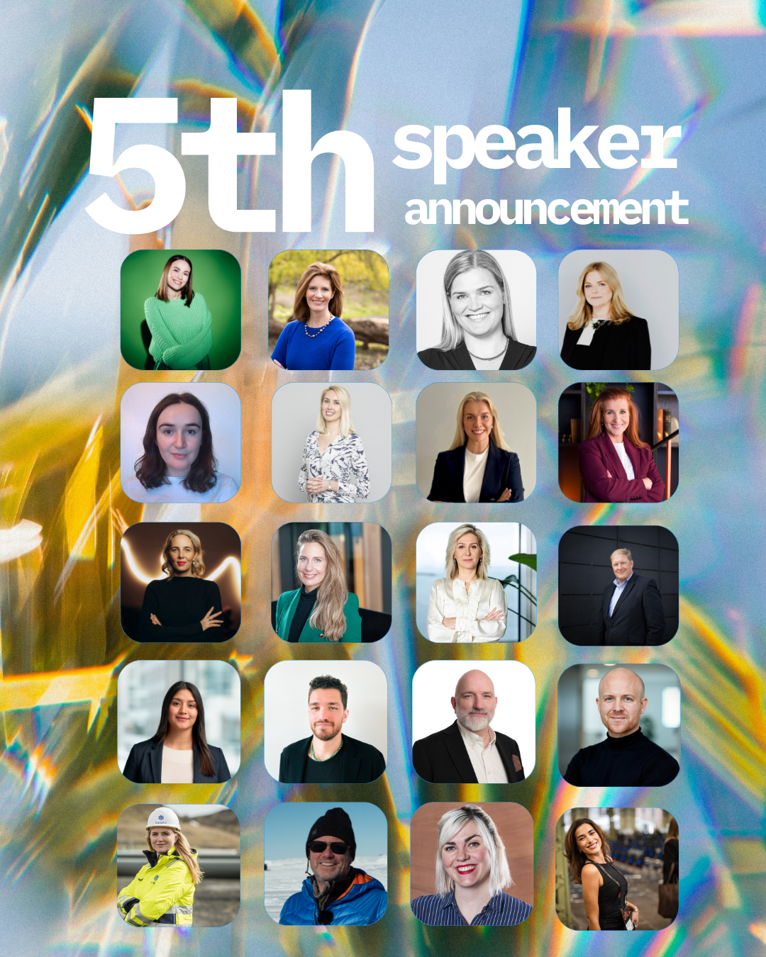 Final speak announcement!