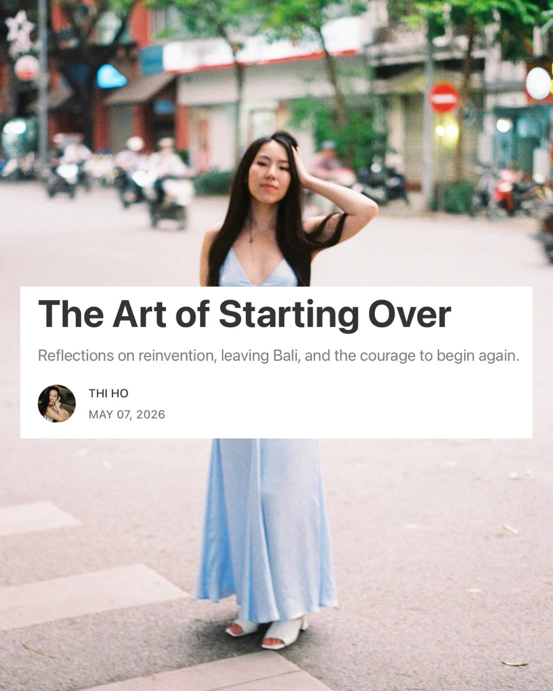 This one is from the heart - about leaving Bali, the privilege and grief of freedom, watching friends build stable lives while I begin again, and the question that lives quietly underneath it all: will I ever belong anywhere?

If you&rsquo;re in a se