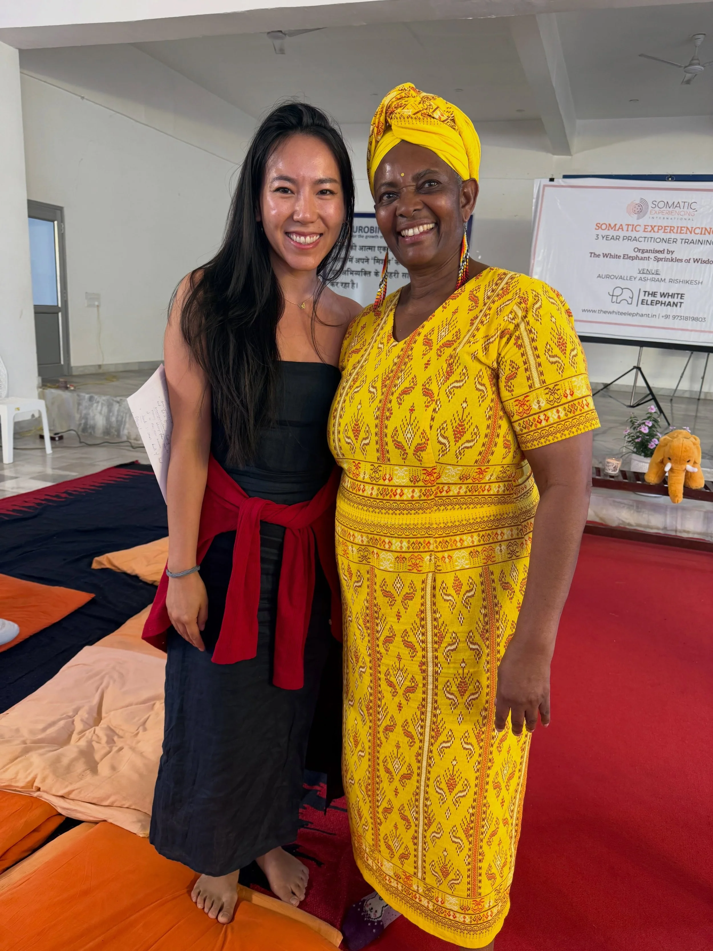 I am devastated and heartbroken by the sudden passing of my beloved teacher, Efu Nyaki.

How could it be that a woman who embodied so much wisdom, love, and compassion - a woman whose mission was larger than life, a woman who touched the lives of cou