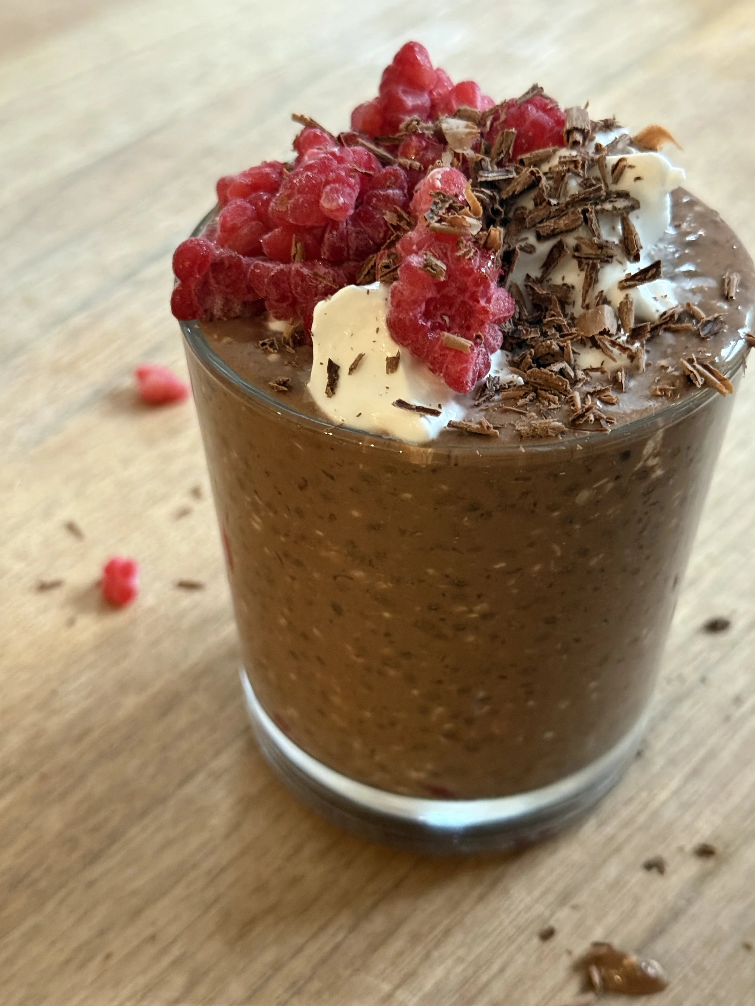chocolate overnight oats (GF &amp; DF)