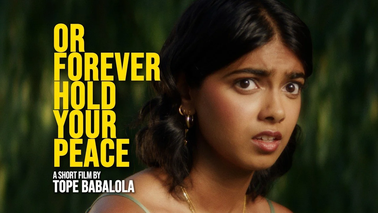 OR FOREVER HOLD YOUR PEACE