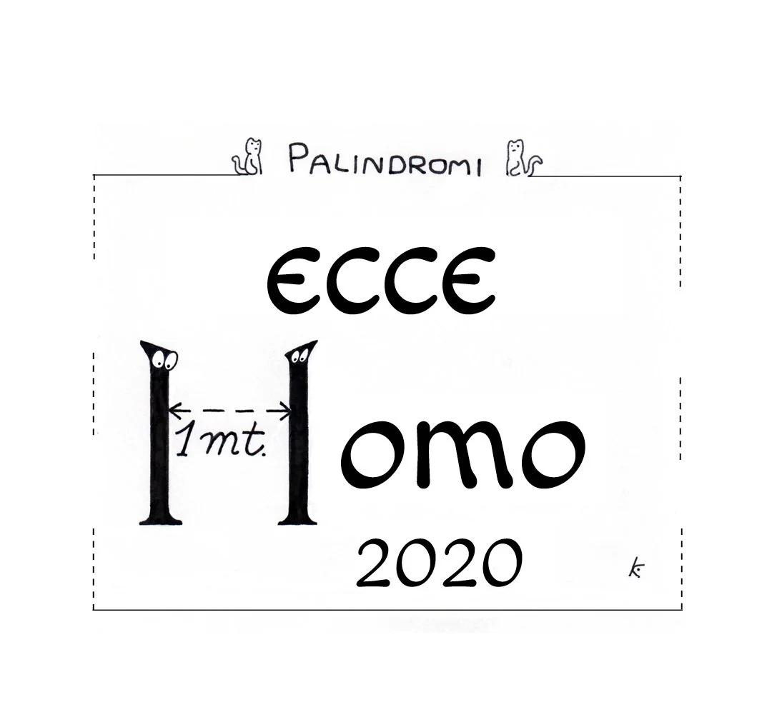 Ecce Homo - 2020- Distanza di sicurezza, come si misura la sicurezza, poi da cosa veramente e soprattutto con quale misura?