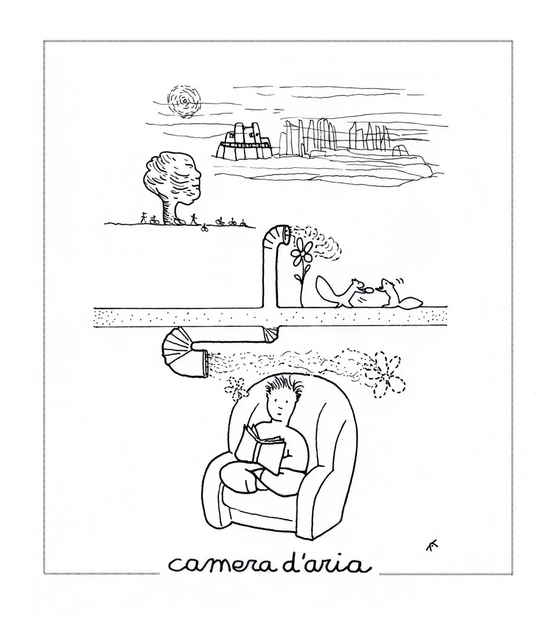 Camera d'aria - 2021 - Da sempre si costruiscono rifugi. Il primo requisito è la qualità dell'aria, respirare aiuta a pensare bene.