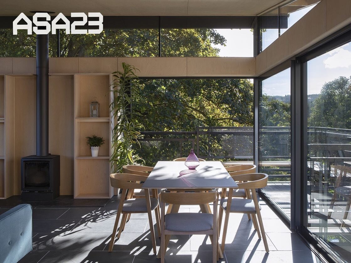 Celebrating six years in business by being named as an up-and-coming practice in the Architecture Scotland Annual 2023 [ASA23] along with a generous double page spread of our Rescobie Pavilion, describing how this outdoor room nestles into the landsc
