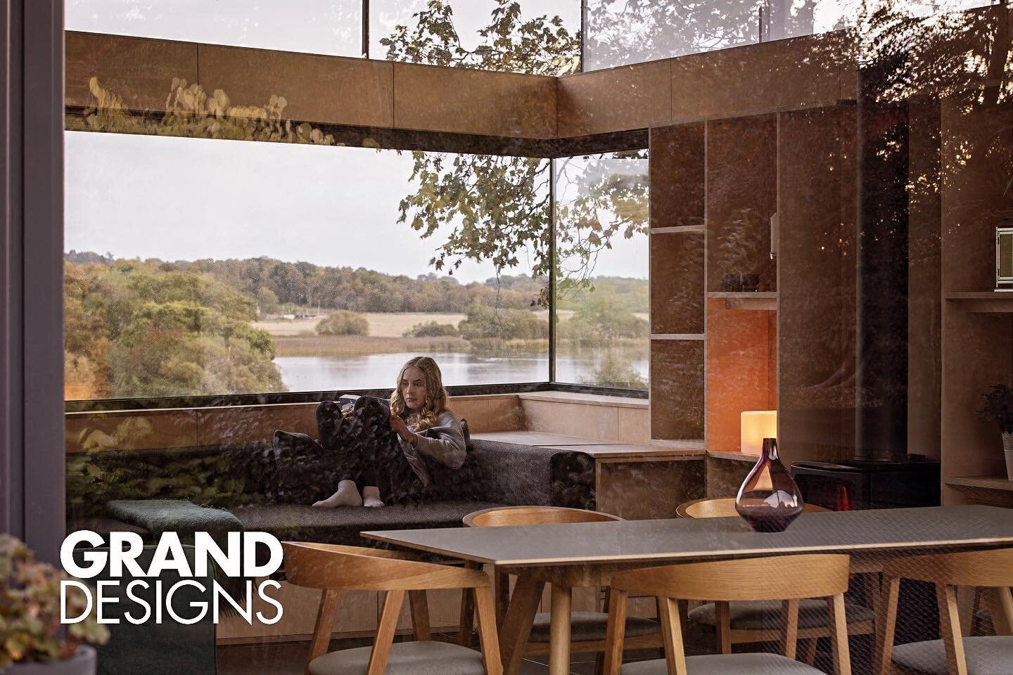 Grand Designs Magazine Dec 2023 issue is out now, featuring an interview about the design of our garden pavilion overlooking a loch in rural Angus.

Curl up on the sofa and put the fire on, to read your copy. Or sign up to read the digital version fo