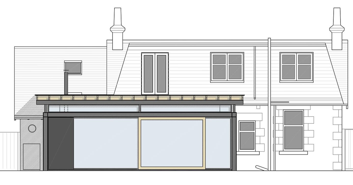 Am delighted that planning permission has been granted for this glazed, timber and steel garden room in Linlithgow, that will connect the hundred year old house to its beautiful garden.

#architecture 
#planningpermission 
#architect 
#architecturesc