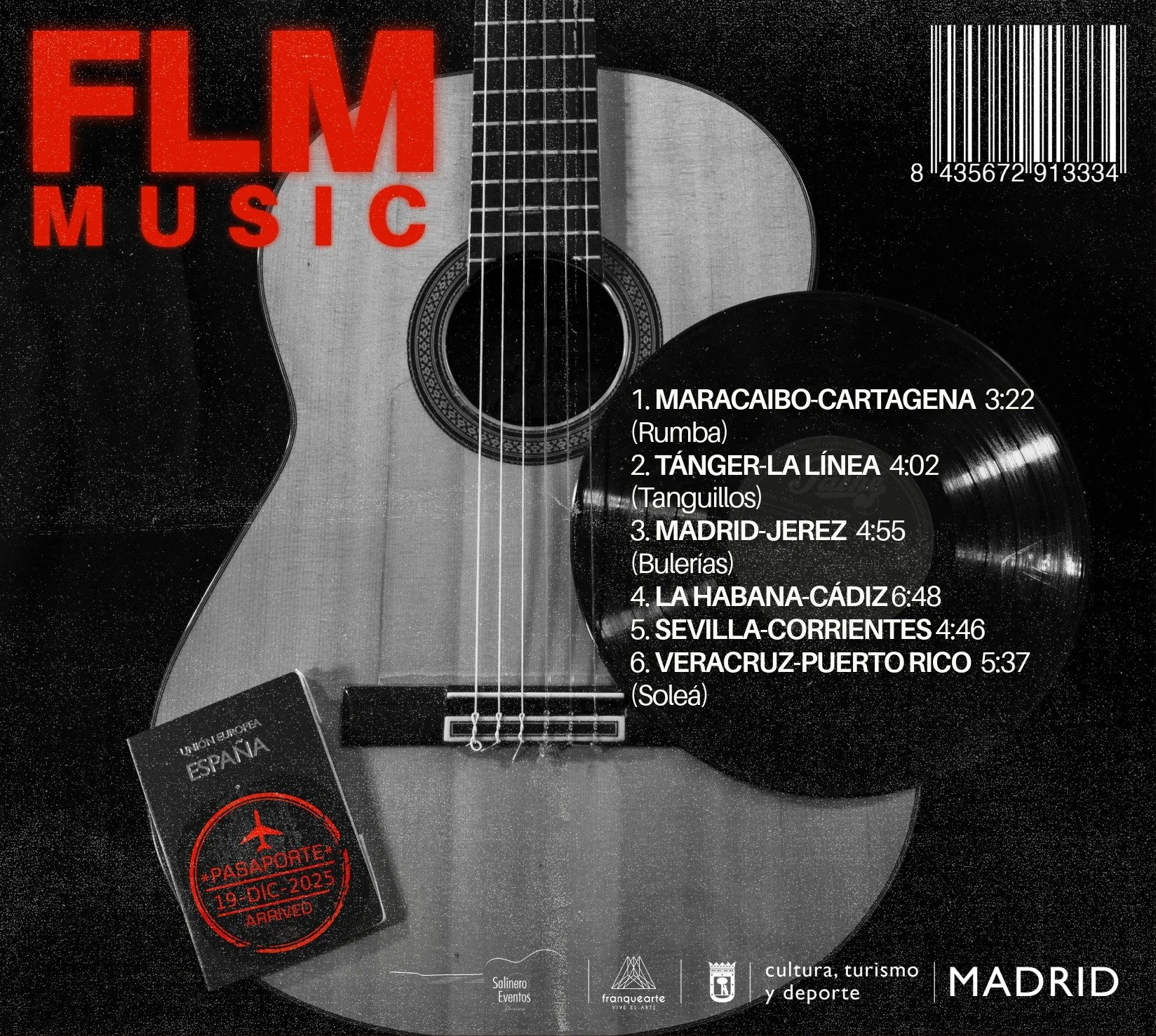 Contraportada del disco