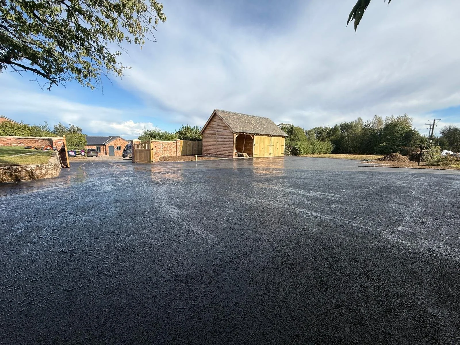 Tarmac Driveway for Country Home