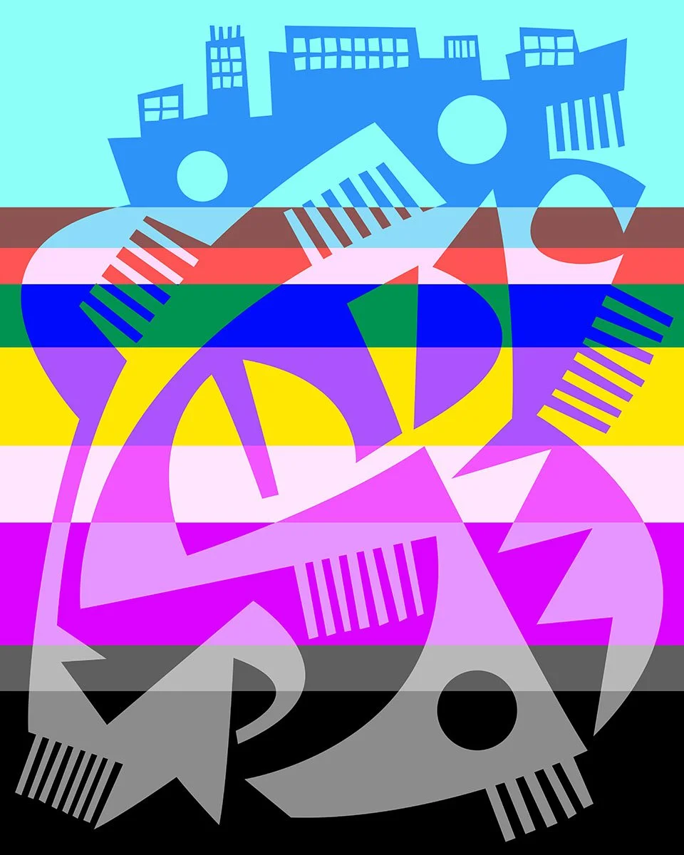 Glitchy Shapes over the Skyline72dpi.jpg
