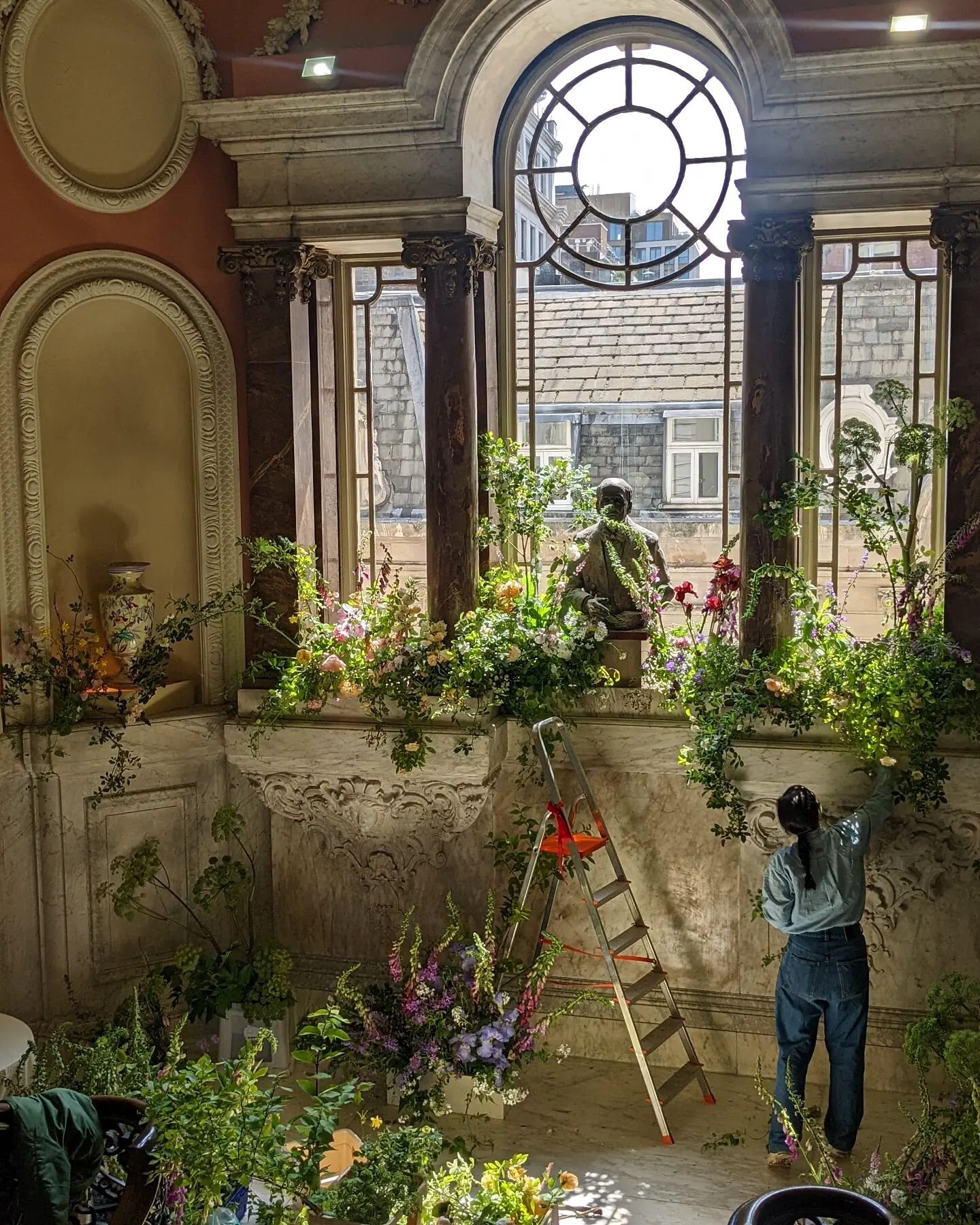 Catching up with phone pics! June 2022- wedding design and production for @flowersociety 💕