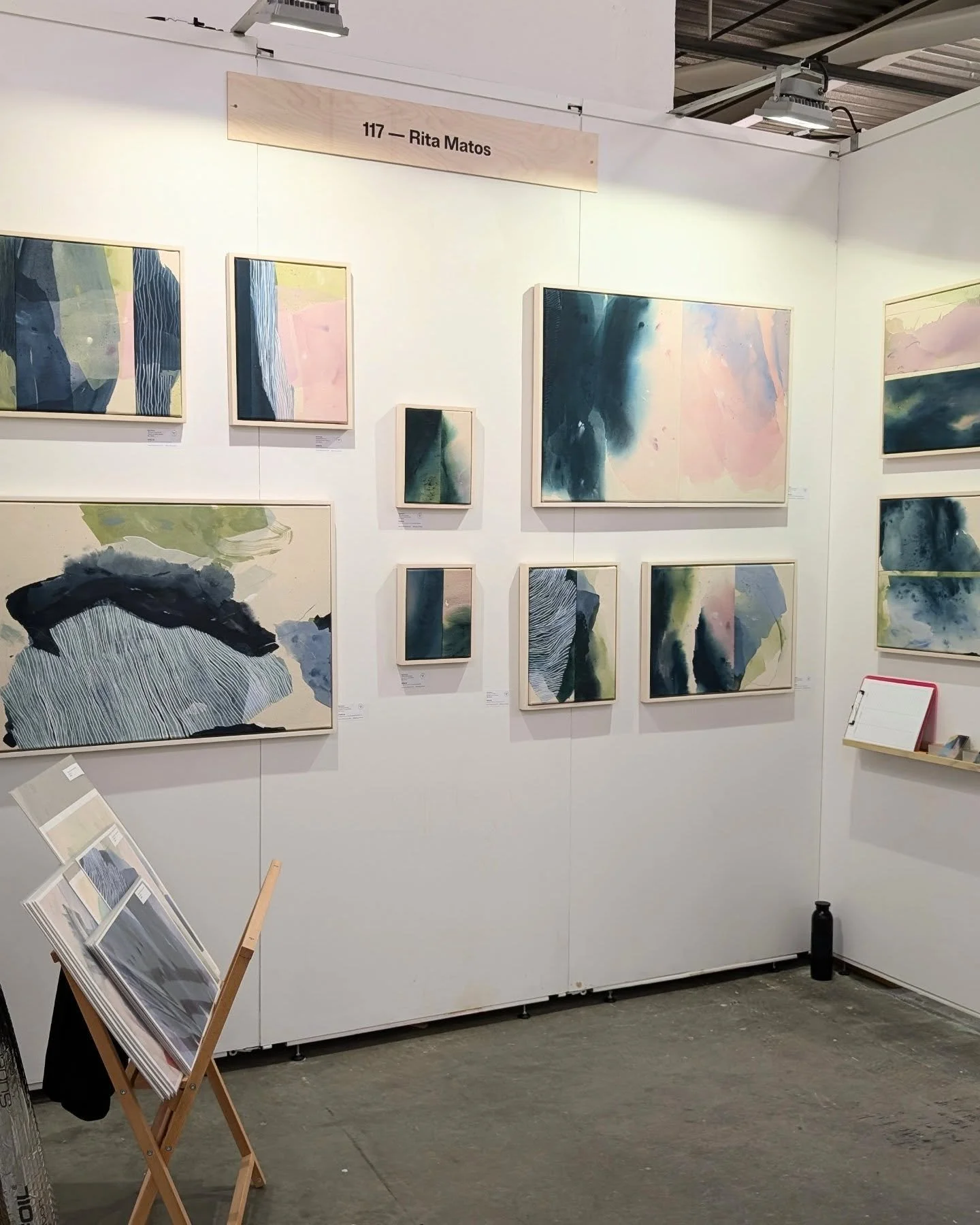 This time last week I was setting up my space @theotherartfair ! 

Thank you to the amazing fair team who made it all possible and to everyone who came to say hi, chat about art and about life, had a drink and kept me giggling and to all my new and r