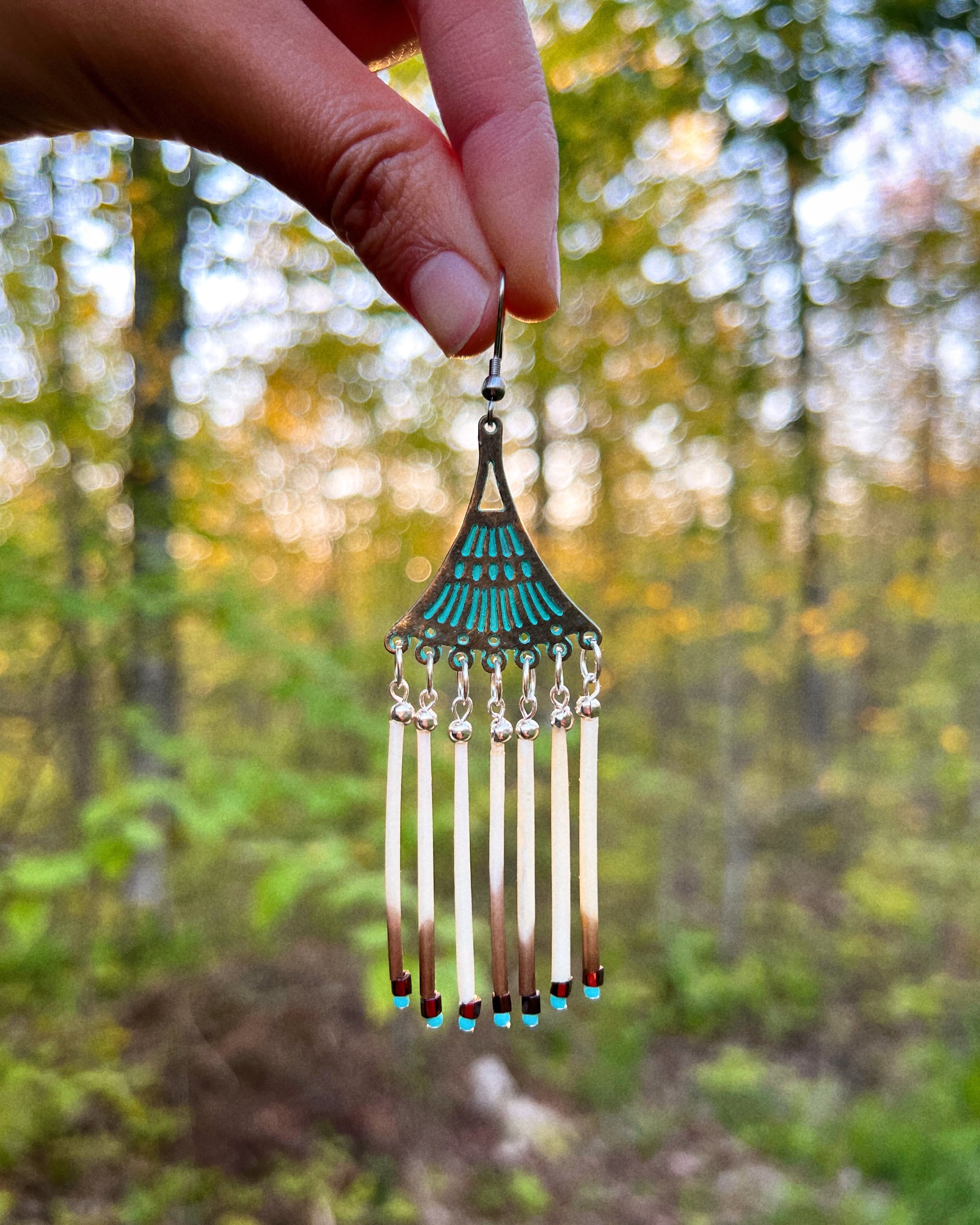 Porcupine Quills Earrings