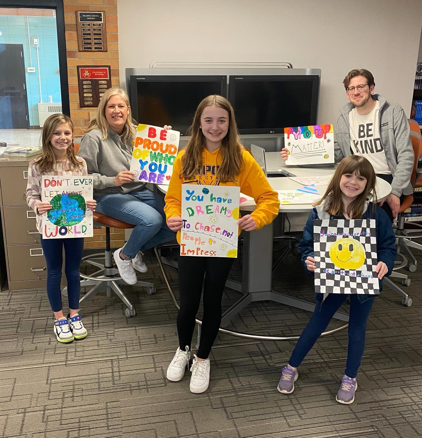 Our winning kindness poster will be announced at our March 8th meeting as well as the announcement of some really exciting new opportunities.  We are excited to see the kindness movement grow as Kids Who Care is able to reach out, help, and encourage