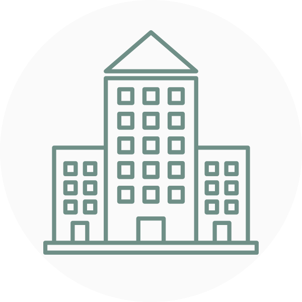 Professional office environment icon for private practice workspace