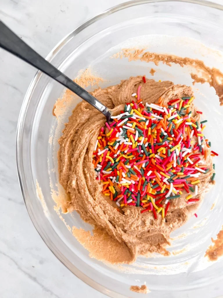 Cake Batter Protein Balls