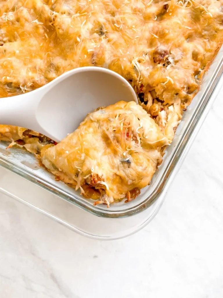 Cheesy Mexican Crockpot Bake