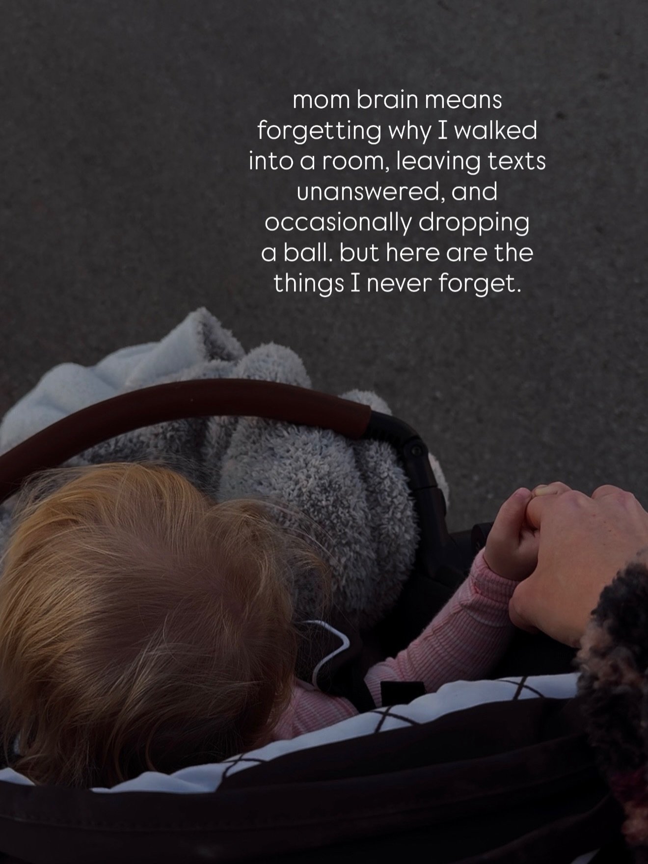 &lsquo;mom brain&rsquo;, needed a rebrand 💛 your brain isn&rsquo;t broken, it&rsquo;s just holding their whole world. 
 ⠀⠀⠀⠀⠀⠀⠀⠀⠀⠀⠀⠀
thank you for this perspective @itsmesaramartinez 🫶🏻