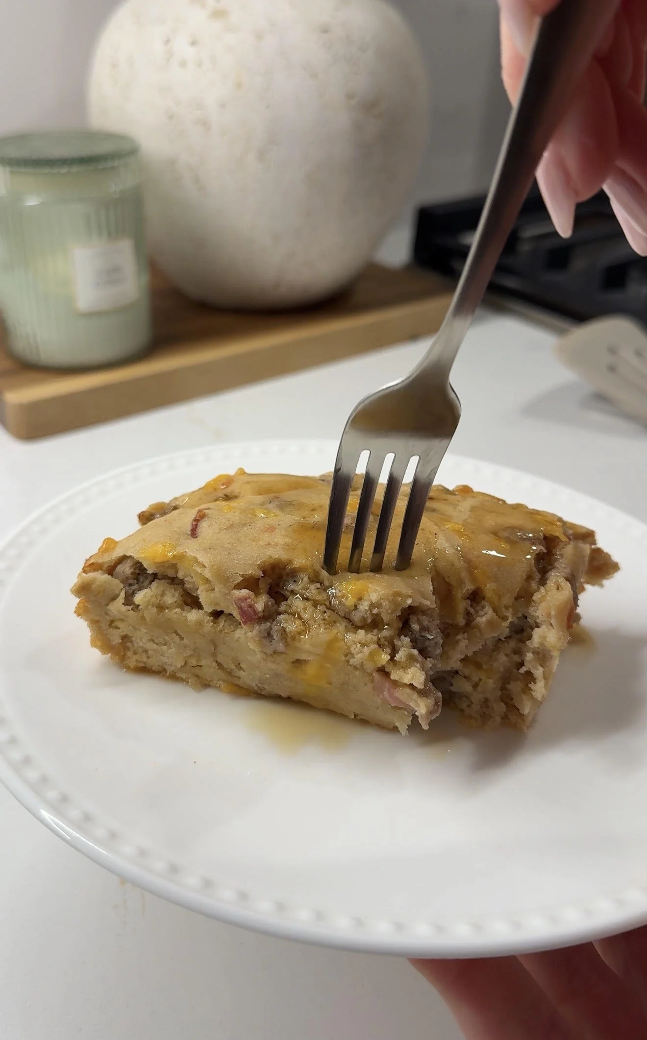high protein pancake bars