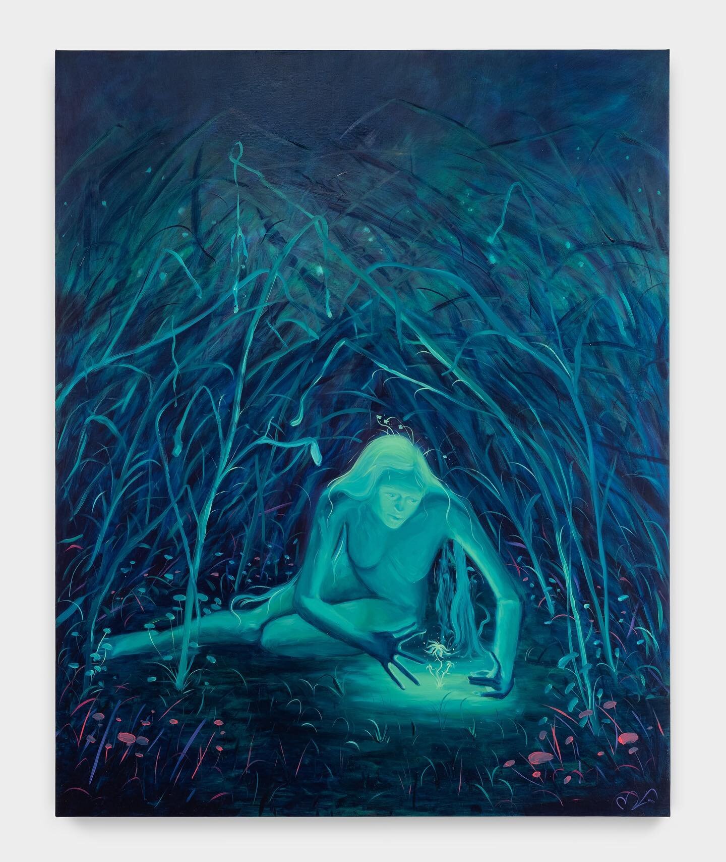 &ldquo;First Impression&rdquo; is opening tomorrow (Wednesday May 17th) from 6-8pm.

We are beyond excited to have this glowing painting by @maria.andrievskaya ! 

&ldquo;Filled with Spirit&rsquo;s Sacred Glow&rdquo;
Oil on linen
59x47 inches 
2023