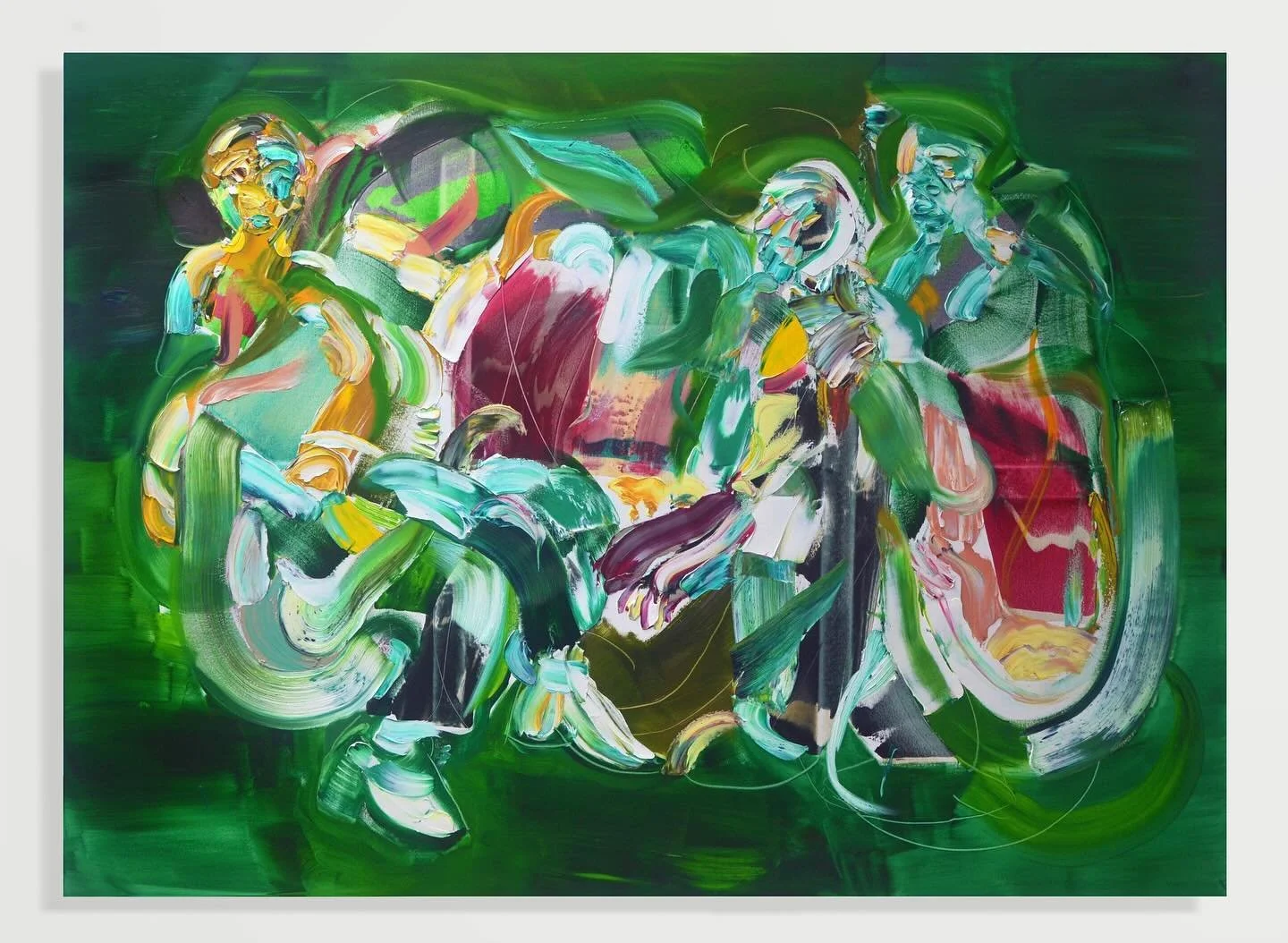 British painter Alexander James ( @alexanderjamesx )is set to make his debut at the Untitled Art Fair (@untitledartfairs ) in Miami Beach with his solo exhibition &ldquo;The Resting Place&rdquo;. This exhibition will include James&rsquo;s first-ever 