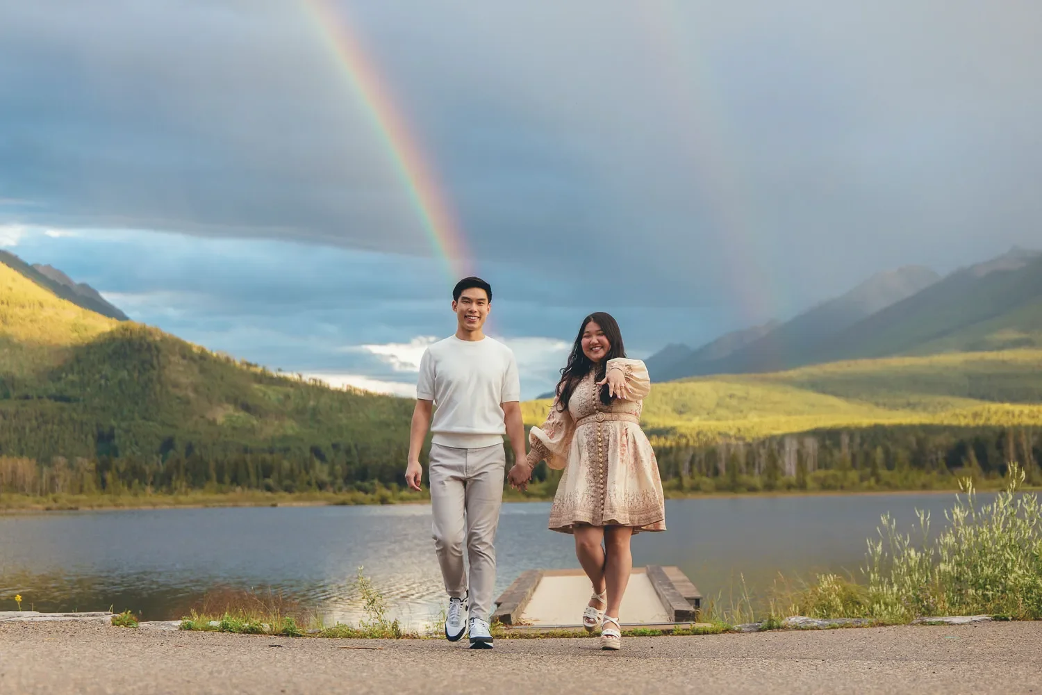 103_Couple-Engagement-Banff-National-Park-Alpine-Lake-Rainbow.webp