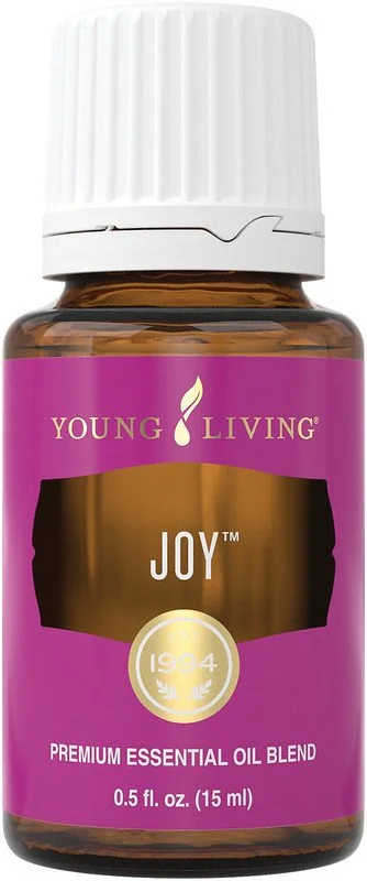 Joy™ essential oil blend is an exotic combination of floral and citrus essential oils, including Ylang Ylang, Geranium, Jasmine, Palmarosa, Rose, Bergamot, Lemon, and Tangerine, to enhance the frequency of self-love and bring joy to your heart.
