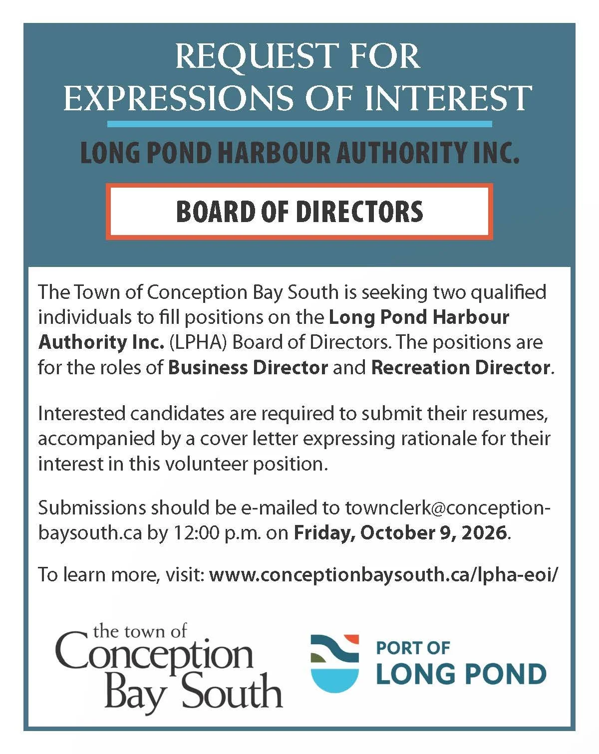 Express of Interest
