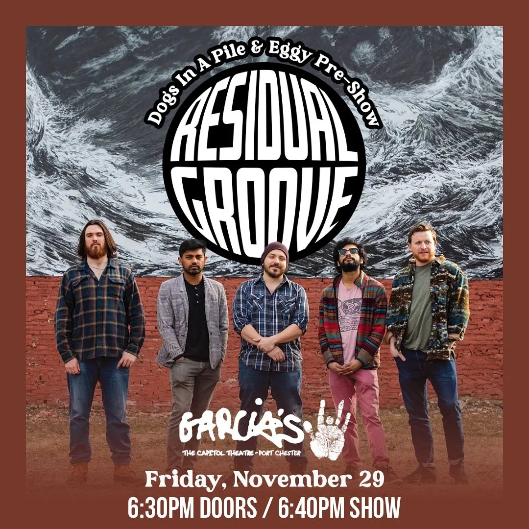 💥 @garciasatthecap TONIGHT 💥

6:30PM DOORS / 6:40PM SHOW ⏰ 

Reminder below ⬇️ 

This is a FREE pre-show for @dogsinapileband + @eggymusic tickets holders, and you must have a ticket&nbsp;to attend!