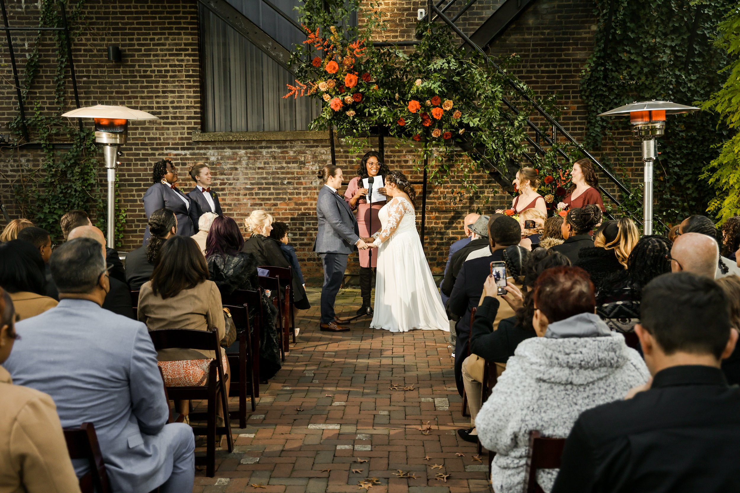 2 brides married in upstate New York