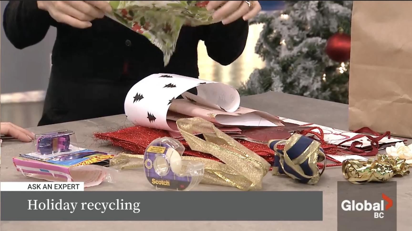 Global News: Holiday recycling
