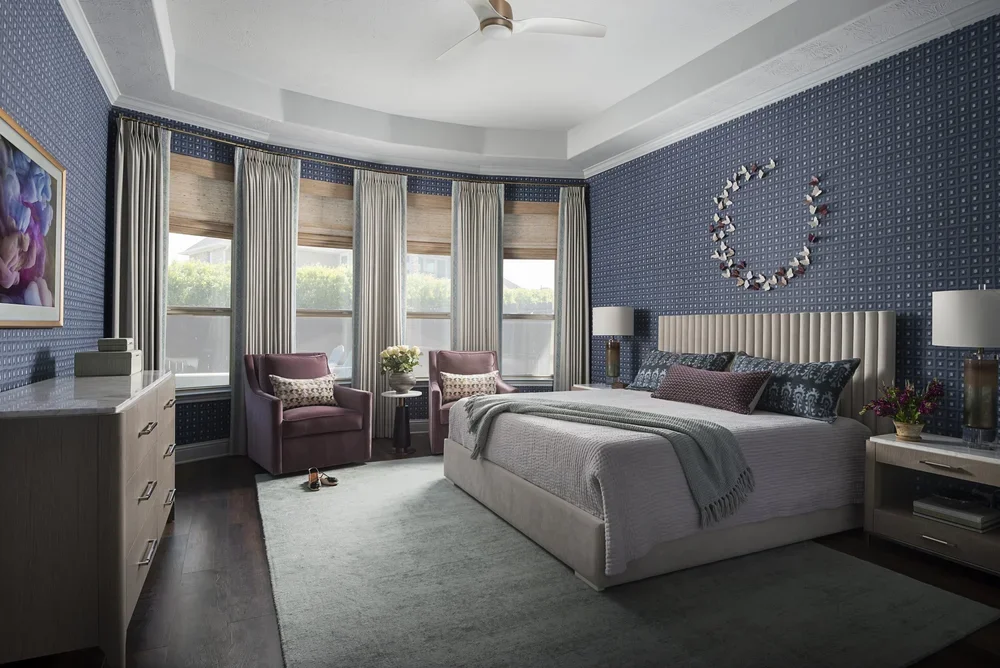 Dream in Color: Luxury Fulshear Bedroom 