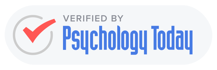 Psychology Today Verified Therapist badge — Joy Gillespie, LCSW, online therapist in Missouri and Arkansas