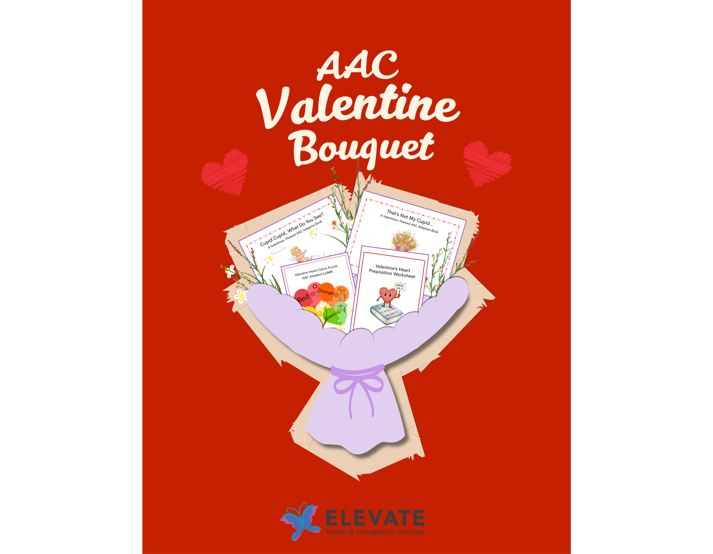 Valentine-Themed AAC Adapted Bundle (LAMP)