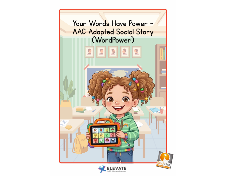 Your Words Have Power - AAC Adapted Social Story (WordPower)
