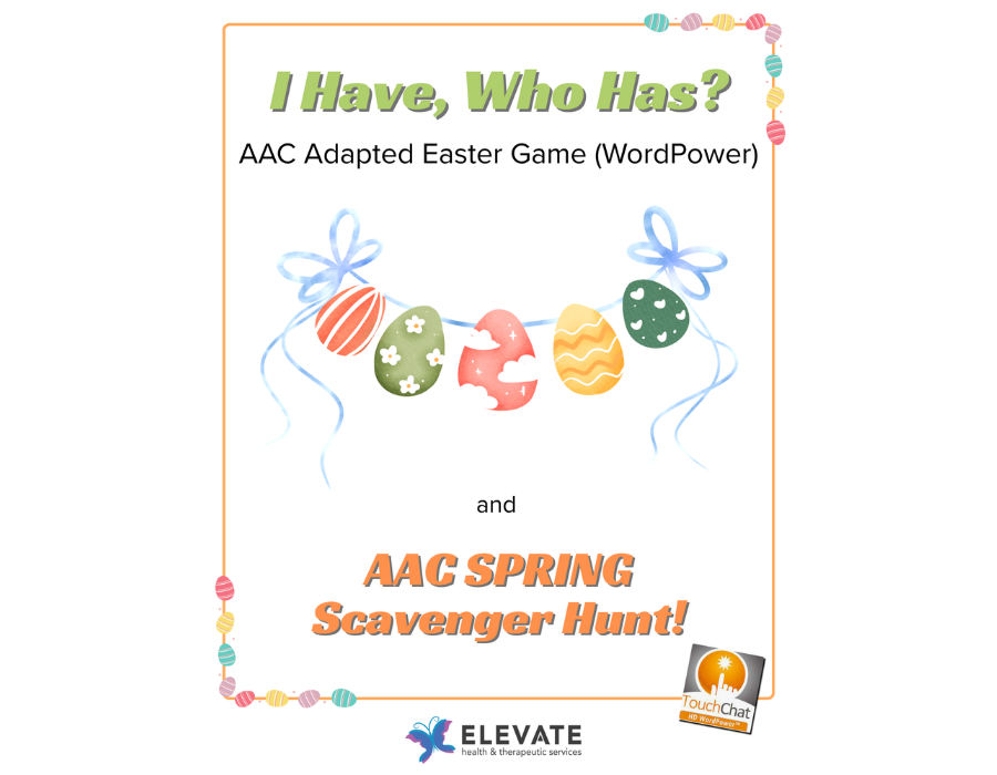 I Have, Who Has? – AAC Easter Game (WordPower)