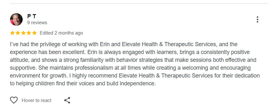 Elevate Health & Therapeutic Services