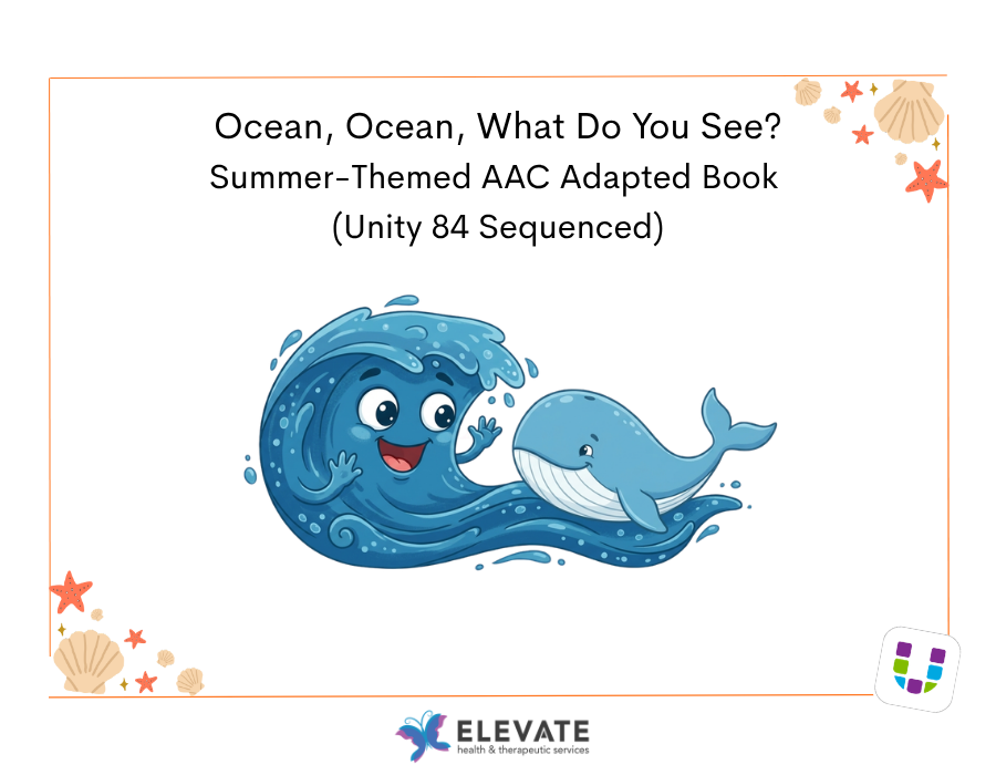 Ocean, Ocean, What Do You See - AAC Adapted Summer Book (Unity 84 Sequenced).png