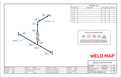 WHAT IS WELD MAPPING? — QUALITY INSPECTION FORMS